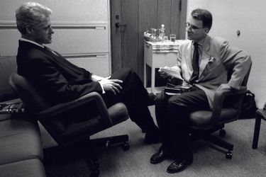 Los Angeles, 1996, avec Bill Clinton en campagne pour un second mandat.