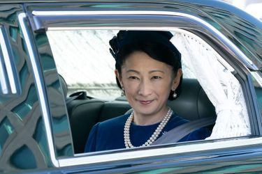 La princesse Kiko du Japon arrive au Palais impérial à Tokyo le 23 février 2020