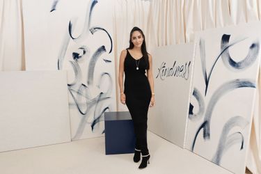Tamara Kalinic, bloggeuse mode. (Chaumet 12 Vendôme, Paris, le 27 janvier 2021)