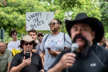 Manifestation à Austin, au Texas, le 28 juin 2020.