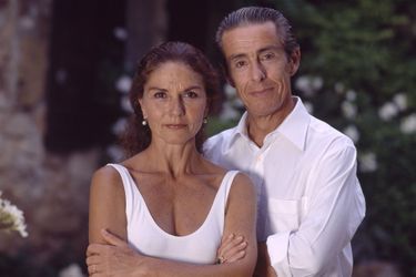 Avec sa femme Perla, photo prise en 1996.