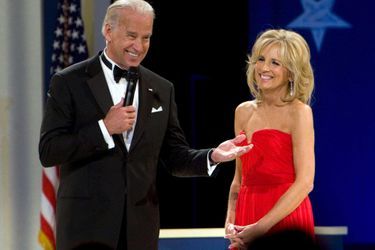 Joe et Jill Biden lors du bal de l'investiture, en janvier 2009.