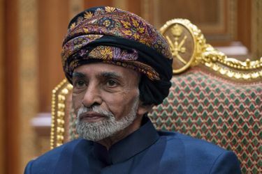 Le sultan Qaboos d&#039;Oman, le 14 janvier 2019