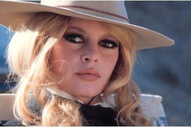 Brigitte Bardot en janvier 1968 sur le tournage de « Shalako » d’Edward Dmytryk.