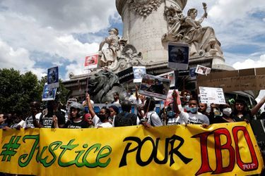 Manifestation à Paris, le 13 juin 2020.