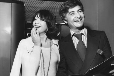Avec Jean-Claude Brialy en 1975
