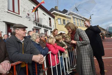 La reine Mathilde de Belgique à Pittem, le 6 novembre 2019