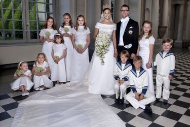 Le mariage de la princesse Victoria de Suède et de Daniel Westling, samedi 19 juin 2010 au palais royal de Stockholm. 