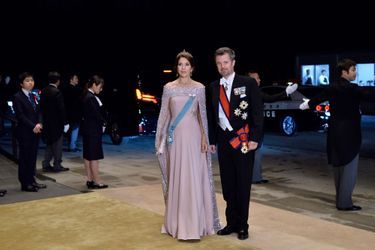 La princesse Mary et le prince héritier Frederik de Danemark à Tokyo, le 22 octobre 2019