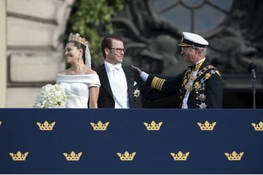 Le mariage de la princesse Victoria de Suède et de Daniel Westling, samedi 19 juin 2010 au palais royal de Stockholm. 