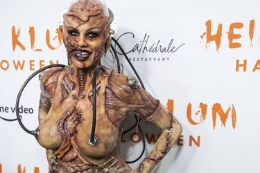Heidi Klum à sa soirée d'Halloween, jeudi 31 octobre, à New York