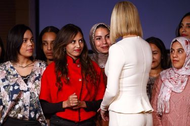 Ivanka Trump au Palais des Congrès de Rabat, au Maroc, le 8 novembre 2019.