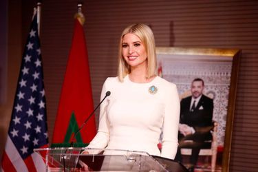Ivanka Trump au Palais des Congrès de Rabat, au Maroc, le 8 novembre 2019.
