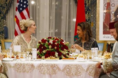 Ivanka Trump et Lalla Meryem au Palais royal à Rabat, au Maroc, le 7 novembre 2019.