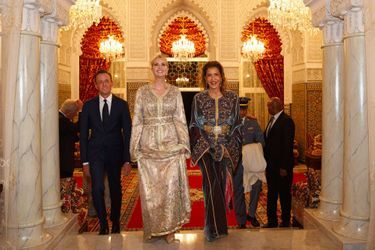 Ivanka Trump et Lalla Meryem au Palais royal à Rabat, au Maroc, le 7 novembre 2019.
