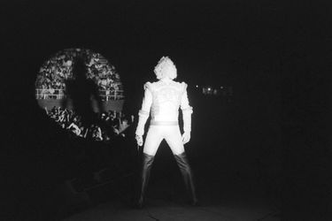 Johnny Hallyday en concert à Béziers, 13 août 1980