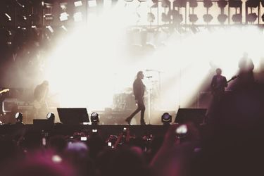 Johnny Hallyday en concert aux Francofolies de La Rochelle, juillet 2015