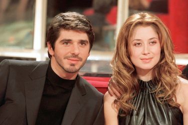 Lara Fabian et Patrick Fiori en 1999. Ils ont eu une courte relation de 1998 à 1999.