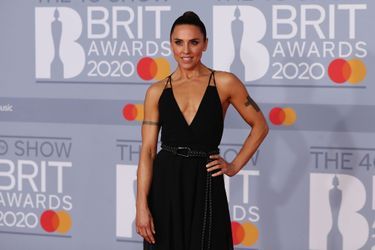 Melanie Chisholm aux Brit Awards à Londres le 18 février 2020