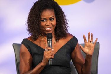 Michelle Obama à Chicago, le 29 octobre 2019.