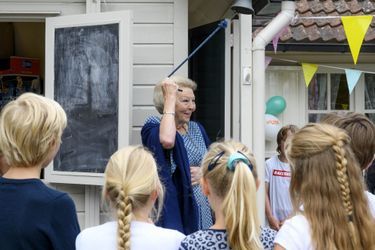 L&#039;ex-reine Beatrix des Pays-Bas lance la Journée nationale de jeu en plein air à Baarn, le 10 juin 2020
