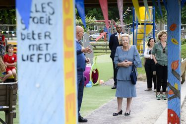 L&#039;ex-reine Beatrix des Pays-Bas à Baarn, le 10 juin 2020