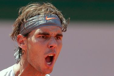 Rafael Nadal à Roland-Garros en 2013.