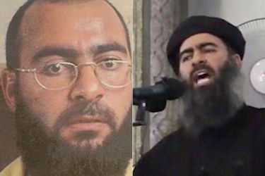 Deux visages d’Al-Baghdadi. En 2004, pendant sa détention au camp Bucca de Umm Qsar (Irak), où il fait son éducation politique. Dix ans plus tard, le 29 juin 2014, il s’autoproclame calife de l’Etat islamique à la mosquée Al-Nouri de Mossoul. 