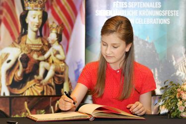 La princesse Elisabeth de Belgique, le 3 juillet 2016