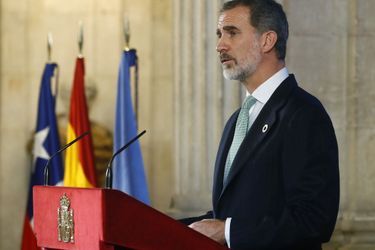 Le roi Felipe VI d'Espagne à Madrid, le 2 décembre 2019