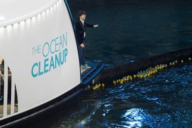 Boyan Slat, fondateur d'Ocean Cleanup.