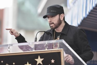 Eminem à Hollywood le 30 janvier 2020
