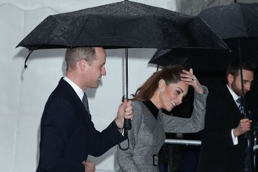 Kate Middleton et le prince William à Londres le 27 janvier 2020