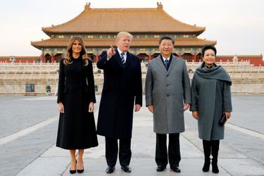 Melania Trump à Pékin, en Chine, le 8 novembre 2017.