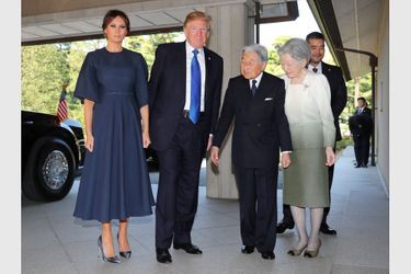 Melania Trump à Tokyo, le 6 novembre 2017.