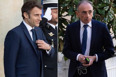 Emmanuel Macron à l'Elysée lundi, Eric Zemmour à Matignon le même jour; 