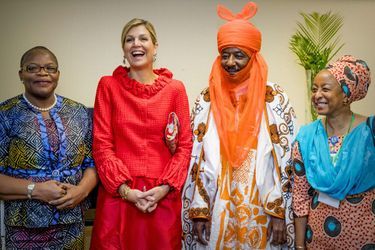 La reine Maxima des Pays-Bas au Nigéria, le 2 novembre 2017