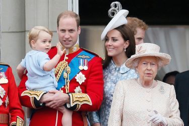 La duchesse de Cambridge, née Kate Middleton, au Trooping the Colour, le 13 juin 2015