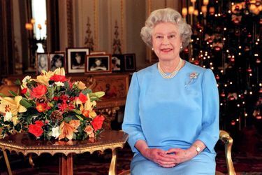 La reine Elizabeth II pour ses voeux de Noël 1998