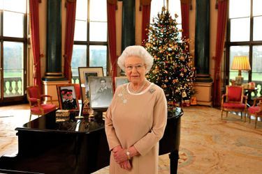 La reine Elizabeth II pour ses voeux de Noël 2008