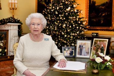 La reine Elizabeth II pour ses voeux de Noël 2015