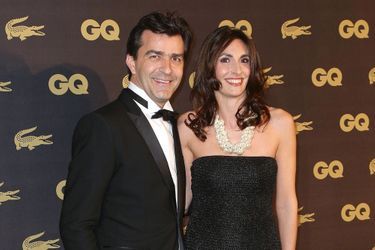 Yannick Alléno et sa femme Laurence Bonnel à une soirée GQ en 2013.  
