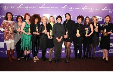 Les lauréates de la 21e édition des Femmes en or. 
