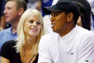 Tiger Woods et son ex-femme, Elin Nordegren, en 2009. 