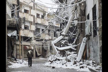 A Homs, en Syrie
