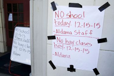 Les écoles ont été fermées mardi à Los Angeles