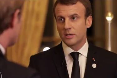 Emmanuel Macron face à Laurent Delahousse dimanche soir sur France 2.
