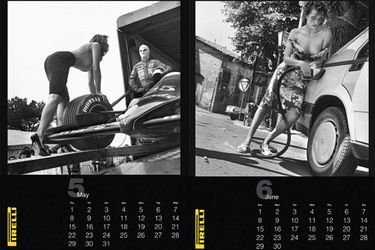 Antonia Dell&#039;Atte, Betty Prado... Les tops du calendrier Pirelli 1986 par Helmut Newton.