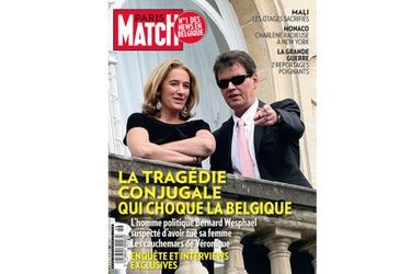 La tragédie conjugale qui choque la Belgique, en Une de Paris Match Belgique.