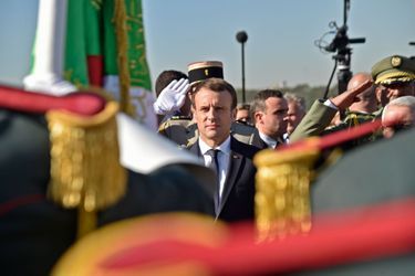 Emmanuel Macron le 6 décembre 2017 à Alger 